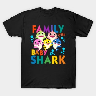 Family of the baby shark T-Shirt